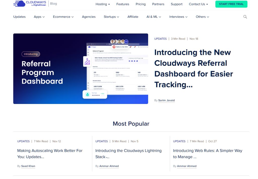 클라우드웨이즈가격 메인화면2